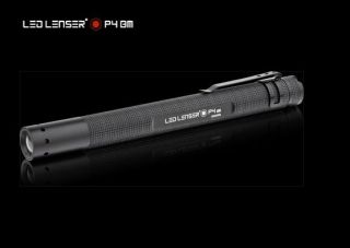 LED LENSER P4 P4BM Taschenlampe P 4 inkl. Batterien