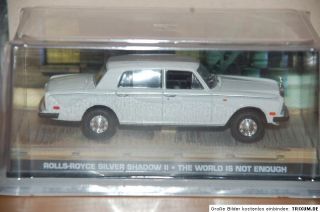 Nr. 98 James Bond 007 Auto Collection   Rolls Roys Silver Shadow II