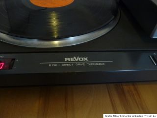 REVOX B 790 +++ HighEnd Plattenspieler mit Super Klang, TOP