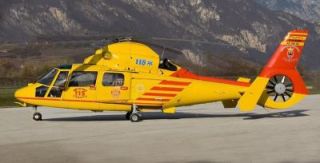 AS365 Dauphin Rumpf für 450er RC Hubschrauber