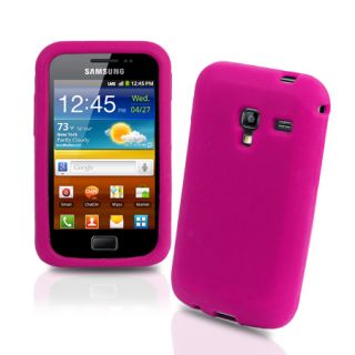 SILICONE CASE COVER FOR SAMSUNG GALAXY ACE PLUS S7500 & SCREEN