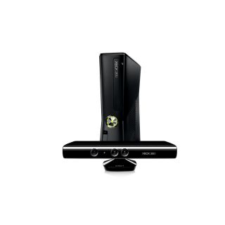 Microsoft Xbox 360   Konsole Slim 4 GB inkl. Kinect Sensor, OHNE