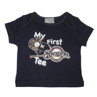 Infant Baby MLB Milwaukee Brewers My First Tee T Shirt
