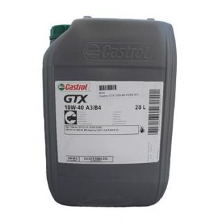 Castrol GTX 10W 40 A3/B4 20 Liter VW 50101/50500,MB 229.1,Fiat 9.55535
