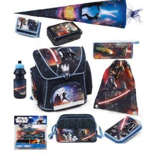 Star Wars Schulranzen Set 15tlg. mit Sporttasche + Schultüte