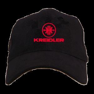 KREIDLER Oldtimer Cap Kappe Mütze, schwarz (368)