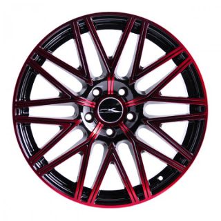 19 Zoll Felgen RX WHEELS RED BLACK ROT BMW 3er 6er E46 E90 E92 Z4 X3