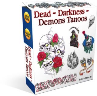 Dead   Darkness   Demons Tattoo Vorlagen