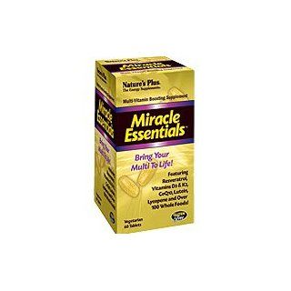 Natures Plus Miracle Essentials Tablets Multi Vitamin Booster , 60