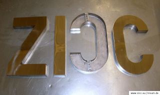 ZICC ® 3D Buchstaben Zahlen Stehend und Wandmontage Hausnummer