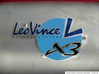 Auspuffanlage LeoVince X3 Suzuki V Strom DL 1000 Auspuff DL1000