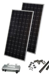 390Wp Solaranlage 230V Photovoltaikanlage Komplettpaket zur