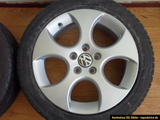 VW Golf GTI GTD DENVER Orginal Alufelgen 17 Zoll mit Reifen