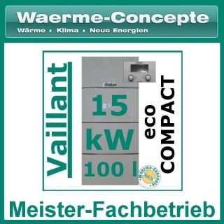 Vaillant ecoCompact VSC 126/3 5 15 Gas Brennwert Heizung Gasheizung