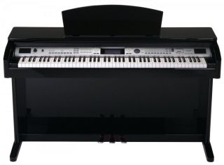 NEU  Digitalpiano E Piano DP 400 Schwarz Klavier Piano