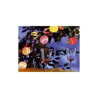 Party Lichterkette / Mini Lampions, Bunt , 480 cm 