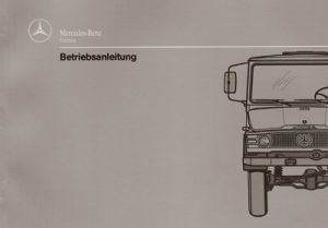 Unimog Betriebsanleitung 403/406/413/416 Scheibenbremse