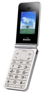 Binatone Grosstasten Senioren Handy GSM BM410 Klapphandy mobil