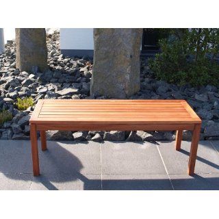 teiliges Gartenset LOFT, 1x Tisch 160cm + 2x Bank 150cm, Eukalyptus