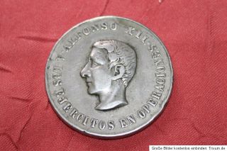 Spanien Spain Espana Alfonso XII. (1875 1885) Medal Medaille (N) 35mm
