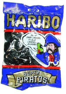 HARIBO SUPER PIRATOS SUPERPIRATOS LAKRITZ 360g NEU