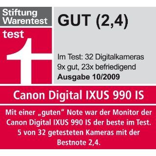 Canon Digital IXUS 990 IS Digitalkamera 3 Zoll silber 