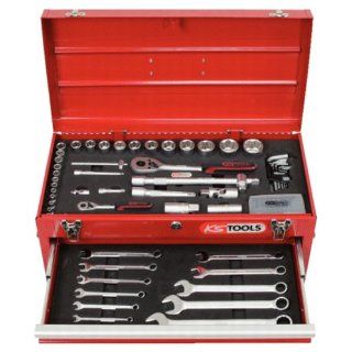 KS Tools 911.0100 KS Tools Werkzeugkoffer mit 3 Schubladen; 100 teilig