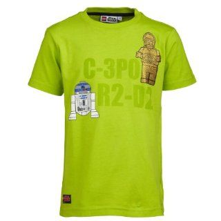 LEGO Wear Jungen T Shirt LEGO Star Wars T Shirt C 3PO & R2D2 THOR 352