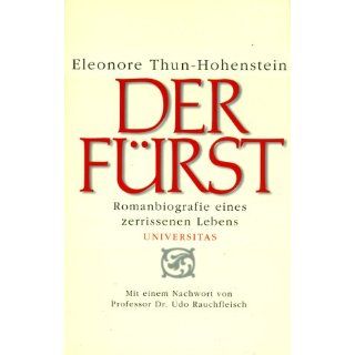 Der Fürst Eleonore Thun Hohenstein Bücher