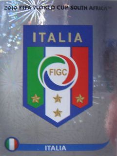 Panini WM 2010 # Italien Wappen Emblem # 411