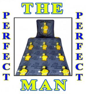 tlg. Simpsons Bettwäsche Homer Rock The Perfect Man