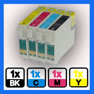 4xTintenpatr onen zu Epson stylus SX425W SX420W SX435W SX235W SX445W