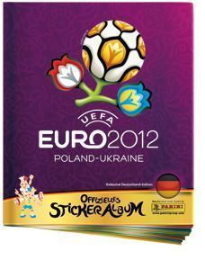 Panini Euro EM 2012 Sticker 426   427 Glitzer Sticker