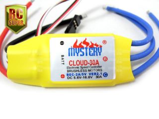 Mystery Cloud 30A Electric Speed Controller ESC for heli/plane with