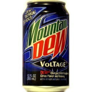 Mountain Dew Voltage 355ml x 12 Lebensmittel & Getränke