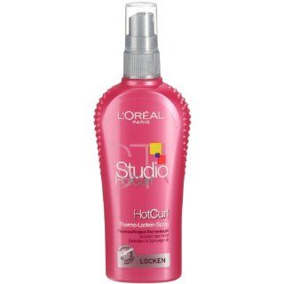 Oréal Paris Studio Line Hot Curl Thermo Locken Spray, 2er Pack (2 x