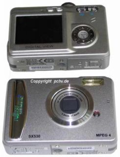Digitale Kamera Fujitsu Siemens SX530 inkl. 1GB SD Card