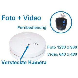 8GB Spionage Kamera als Rauchmelder / Feuermelder Mini DVR mit