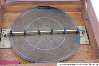 große Spieluhr Symphonion 34cm Platten um 1880
