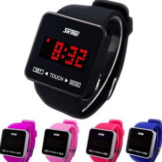 Uhr LED Armbanduhr Touch Screen Watch Couples Lovers Sport Damenuhr