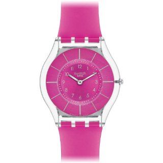 Swatch Damen Armbanduhr Pink Classiness SFK362 Uhren