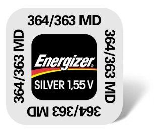 Energizer 364 363 SR60 SR 621 SW Uhren Knopfzelle 