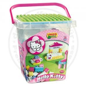 Hello Kitty Spielkiste 104tlg Set Baukloetze Bausteine mit Bilder