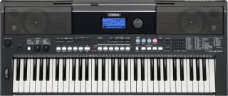 Yamaha PSR E433 Keyboard mit Sitz Bank+Staub Schutz Hülle+Notenpult