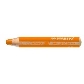 STABILO woody 3 in 1 Einzelstift cyanblau   Multitalent Stift 