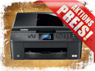 BROTHER MFC J430W Drucker Scanner Kopierer Fax WLAN ohne Tintenpatr