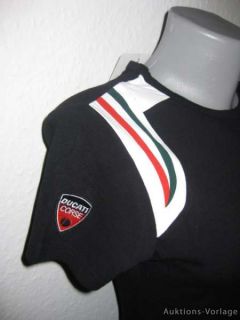 Ducati Corse Damen T Shirt Schwarz Gr.S oder XL