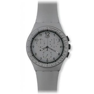Swatch Unisex Armbanduhr Chrono Plastic GRRRR Chronograph Silikon