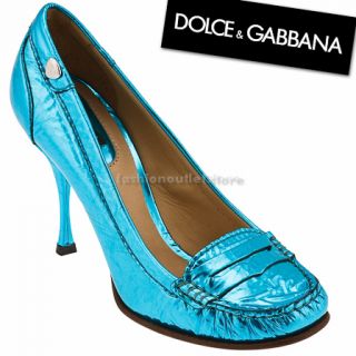 Dolce&Gabbana Schuhe High Heels Leder shoes scarpe D&G