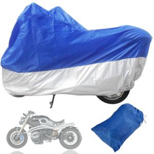 Motorradabdeckung Motorrad Garage(Wasserdichte, UV Schutz) XL/XXL 3